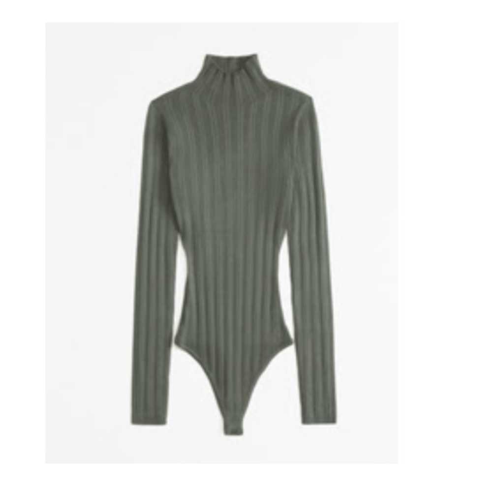 Abercrombie & Fitch Turtleneck Sweater Bodysuit